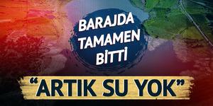 Uşaklıları isyan ettiren iddia! Barajda su tamamen bitti