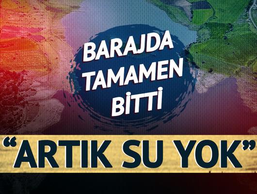 Uşaklıları isyan ettiren iddia! Barajda su tamamen bitti