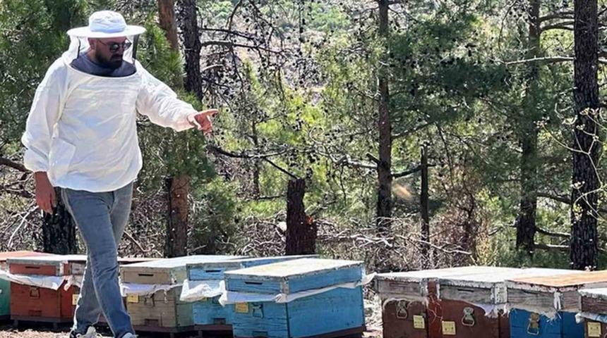 Muğla’da arılı kovan destekleme tespit çalışması yapıldı