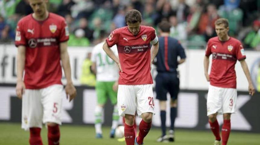 Stuttgart Bundesliga 2'ye d&uuml;şt&uuml;