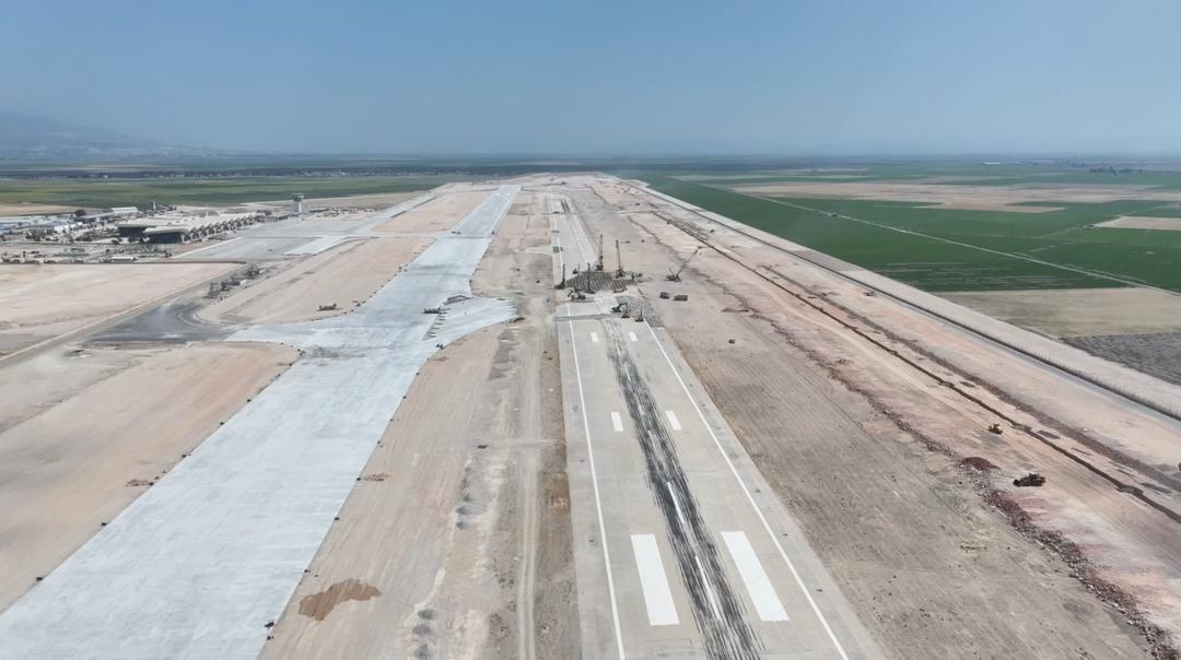 Onarım çalışması yürütülen Hatay Havalimanı 1 Eylül de uçuşlara açılacak 1