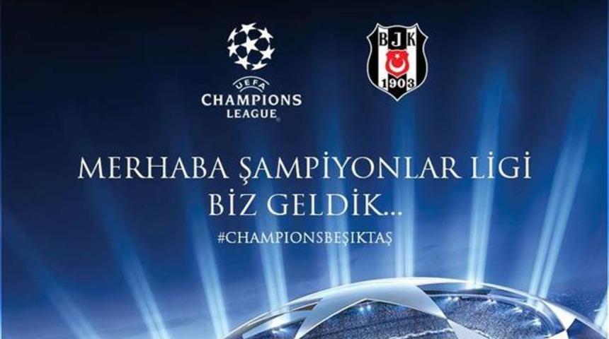  Beşiktaş yeniden Şampiyonlar Ligi'nde