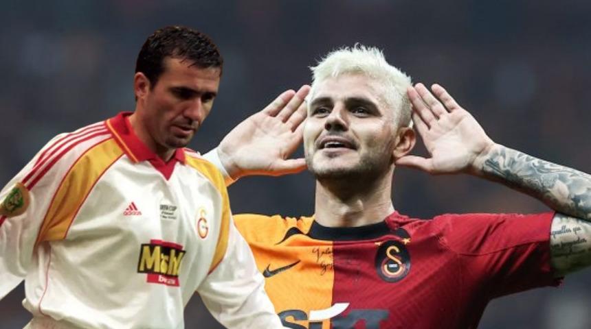 Galatasaray'ın Arjantinli yıldızı Mauro Icardi, gözünü Gheorghe Hagi'nin rekoruna dikti