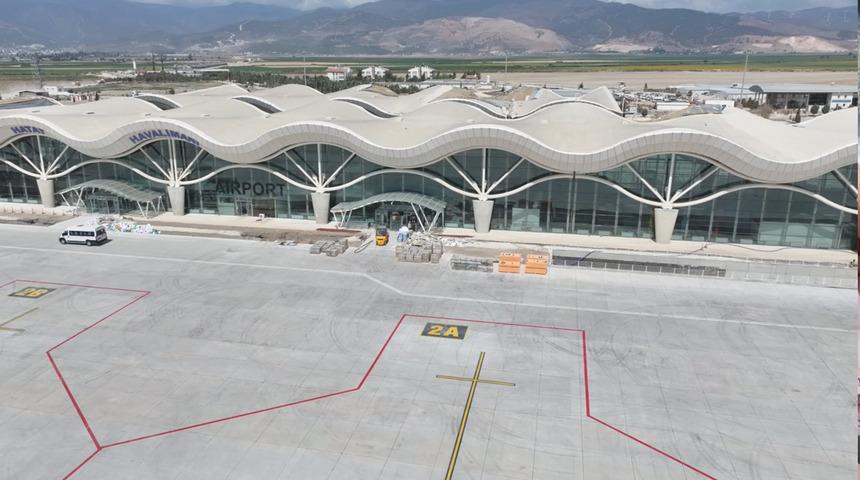 Onarım çalışması yürütülen Hatay Havalimanı 1 Eylül'de uçuşlara açılacak