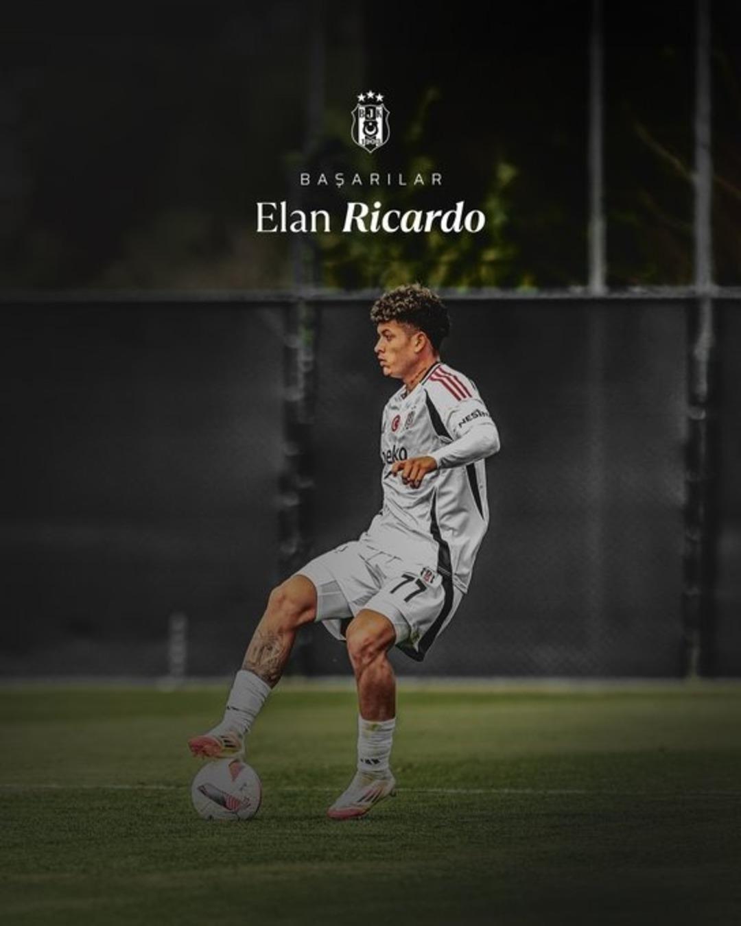 Beşiktaş, Elan Ricardo nun Athletico Paranaense’ye kiralık olarak transfer olduğunu duyurdu...  1