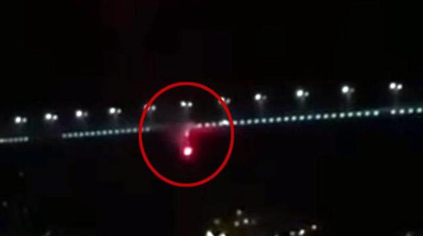 Boğaz K&ouml;pr&uuml;s&uuml;'ndeki Beşiktaş bayrağına saldırı