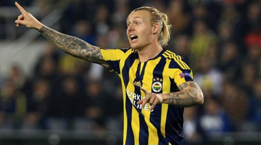 Fenerbah&ccedil;e'de Simon Kjaer paniği