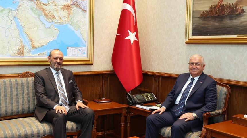 Milli Savunma Bakanı Güler, Lübnan'ın Ankara Büyükelçisi Moallem'i kabul etti