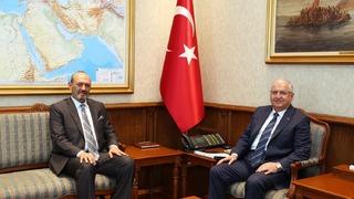Milli Savunma Bakanı Güler, Lübnan'ın Ankara Büyükelçisi Moallem'i kabul etti