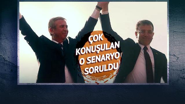 İmamoğlu'ndan gündem olacak 'Mansur Yavaş' çıkışı! Çok konuşulan o senaryo soruldu: İkimizde de mevcut
