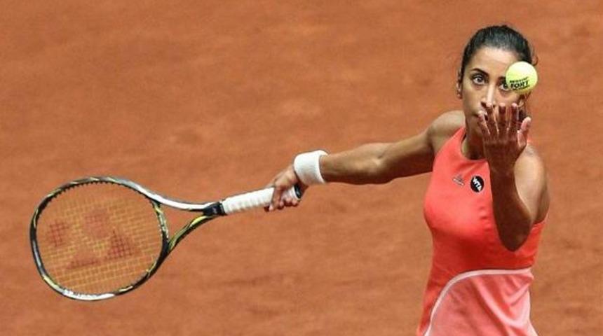  &Ccedil;ağla B&uuml;y&uuml;kak&ccedil;ay Roland Garros'ta 2. tura y&uuml;kseldi