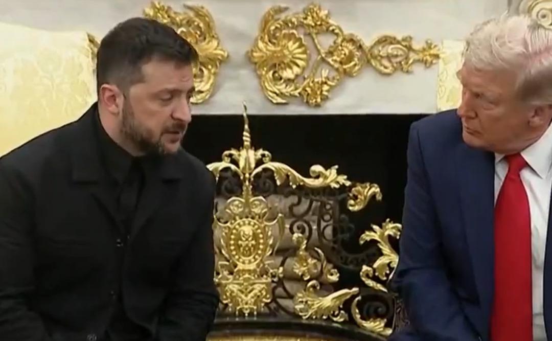 Zelenskiy Beyaz Saray da... Sadece onu kapıda karşıladı, Trump böyle duyurdu: Her şey güzel giderse... 3