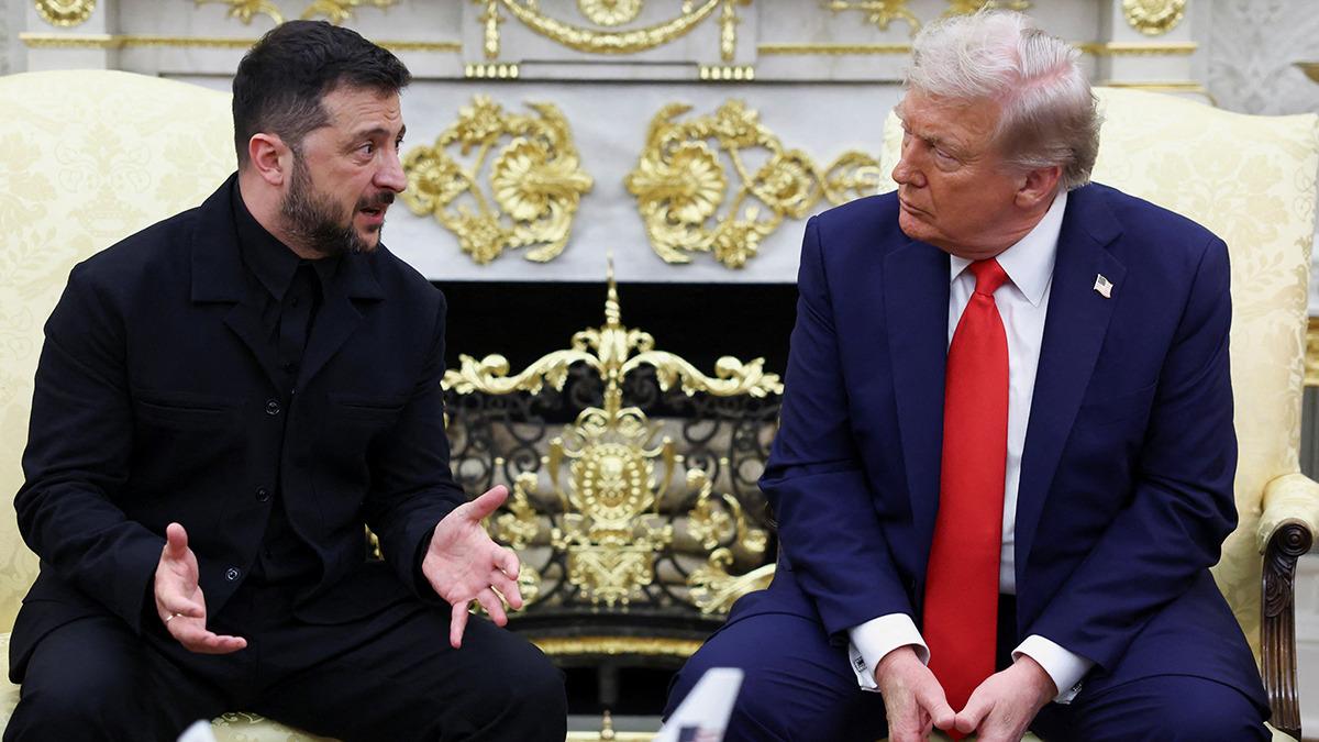 Zelenskiy Beyaz Saray'da... Sadece onu kapıda karşıladı, Trump böyle duyurdu: 'Her şey güzel giderse...' - Dünya Haberleri