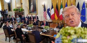  Trump mikrofonun açık olduğunu fark etmedi: 'Kulağa delice geliyor ama..."