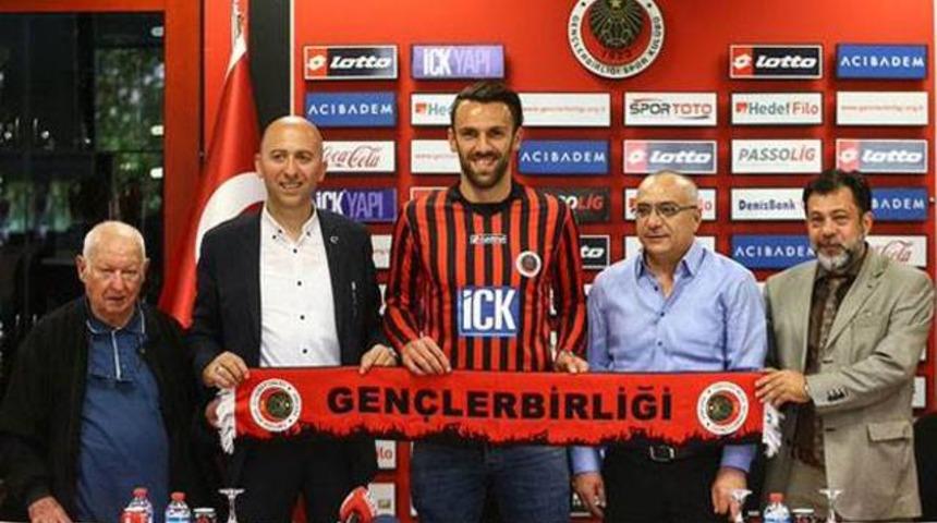 Vedat Muric Gen&ccedil;lerbirliği'ne transfer oldu