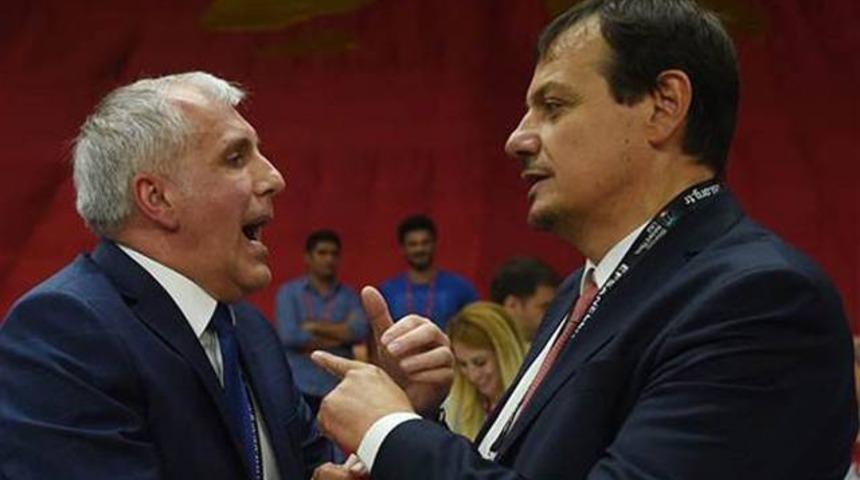 Obradovic ile Ergin Ataman tartıştı