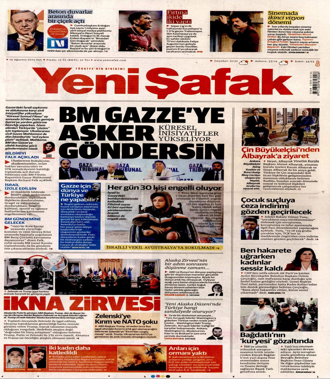 Yeni Şafak Gazetesi