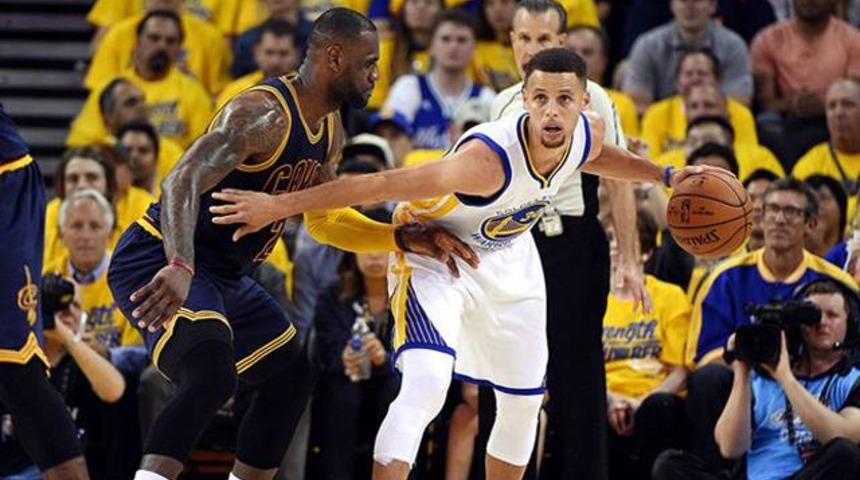 NBA final serisi başladı: Golden State 104 - 89 Cleveland Cavaliers