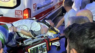 AK Partili belediye başkanının içinde bulunduğu otomobil kaza yaptı