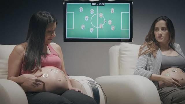 Doğmamış bebekler futbol oynarsa!