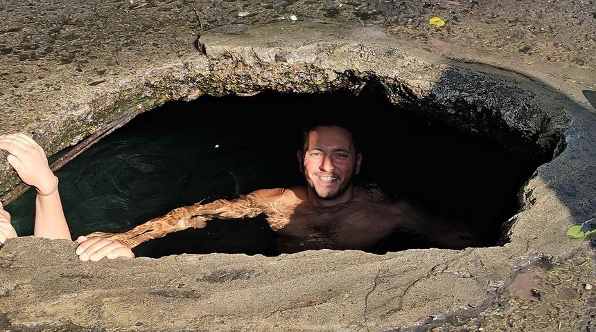 Kara yolunun kenarındaki şifalı kaynak: 'Ilıksu Kaplıcası' tesis bekliyor