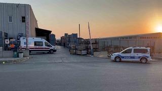 Makineye sıkışan 33 yaşındaki işçi hayatını kaybetti