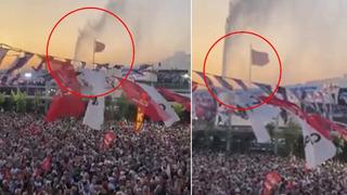 Aydın'da düzenlenen CHP Millet İradesine Sahip Çıkıyor mitinginde fıskiye krizi!