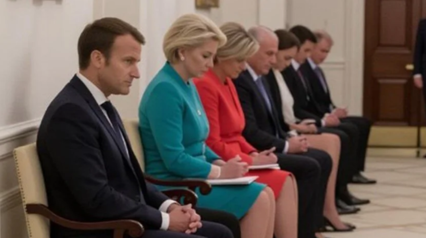 Beyaz Saray'da çekilen fotoğraf gerçek mi sahte mi? Açıklama geldi