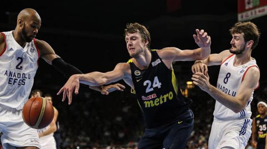 Anadolu Efes 80 - 72 Fenerbah&ccedil;e 