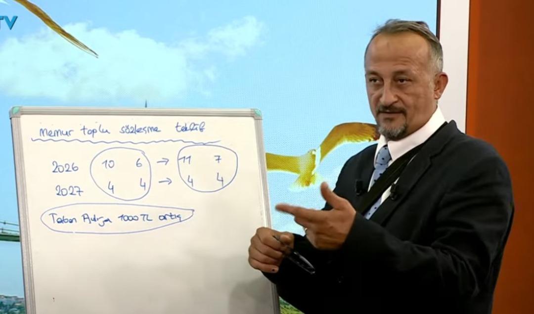  Taban aylığa 5 bin TL  Teklif sonrası memur için kritik zam ihtimalini verdi  Bu sene böyle yapılacak  3