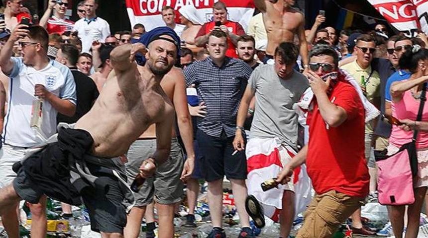 Marsilya olaylarında 2 İngiliz taraftar tutuklandı