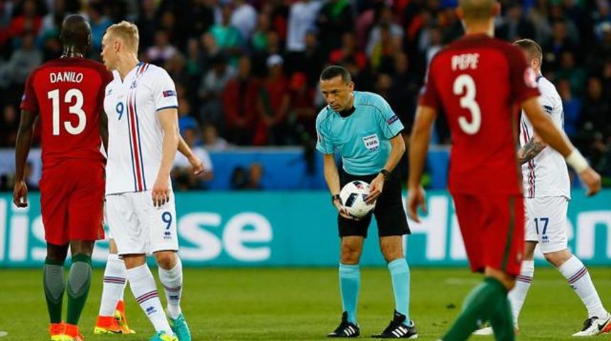 EURO 2016'da Bel&ccedil;ika-İrlanda Cumhuriyeti ma&ccedil;ı C&uuml;neyt &Ccedil;akır'ın