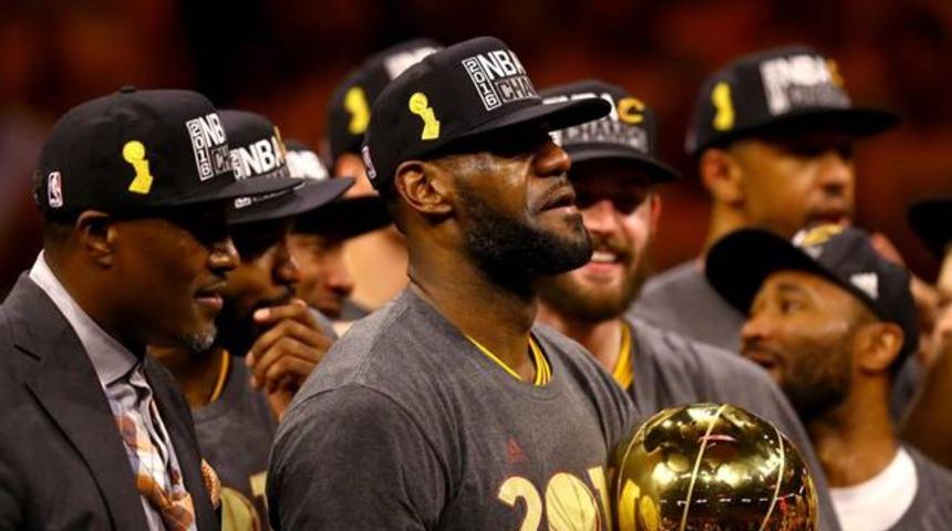 NBA'de şampiyon Cleveland Cavaliers!