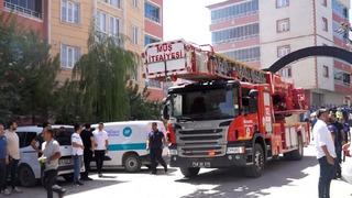 Muş’ta 7 katlı binada yangın: 6 kişi hastaneye kaldırıldı