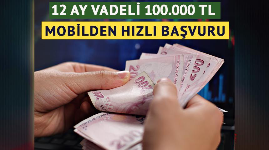 Mobilden Akbanklı olanlara özel %2.09 faizli 12 taksitli 100.000 TL kredi fırsatı