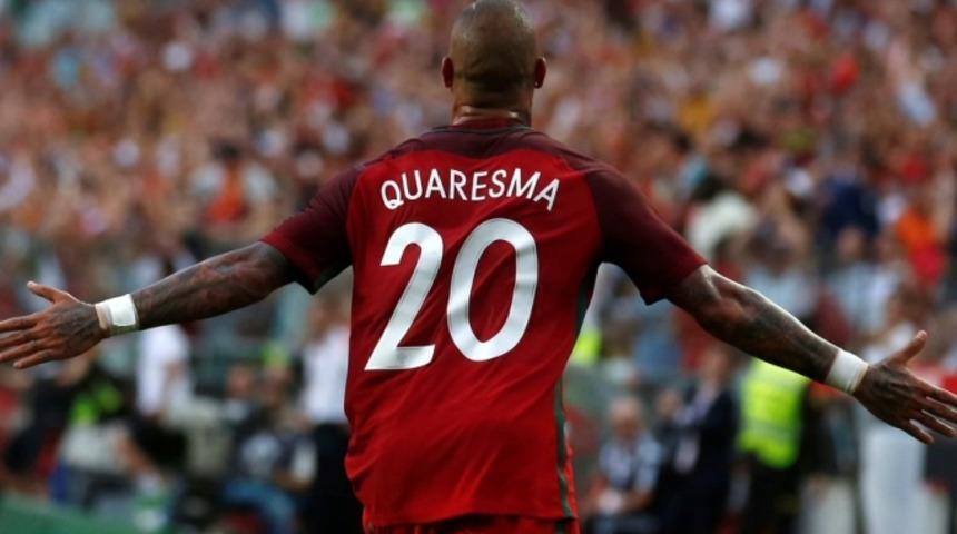 Quaresma 8 yıl sonra ilk 11'de