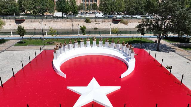 Tokat’a kültürel değer katan yeni anıt: Köklü Türk geleneğini anlatan anıt yapıldı