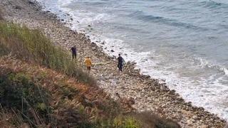Şile sahilinde roket başlığı olduğu değerlendirilen cisim bulundu