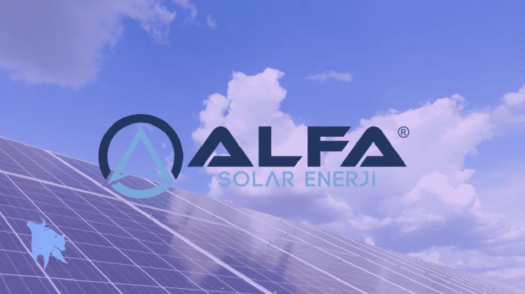 Alfa Solar Enerji bilançosunda ALFAS için yüzde 87 düşüş! 1