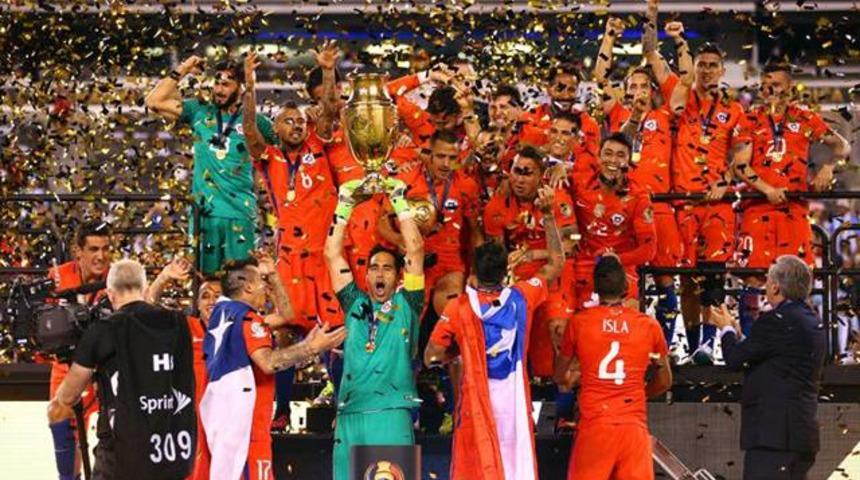 Copa America'yı Şili aldı, Messi Arjantin'i bıraktı