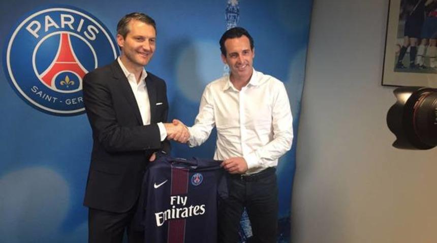 PSG'de yeni teknik direkt&ouml;r Unai Emery