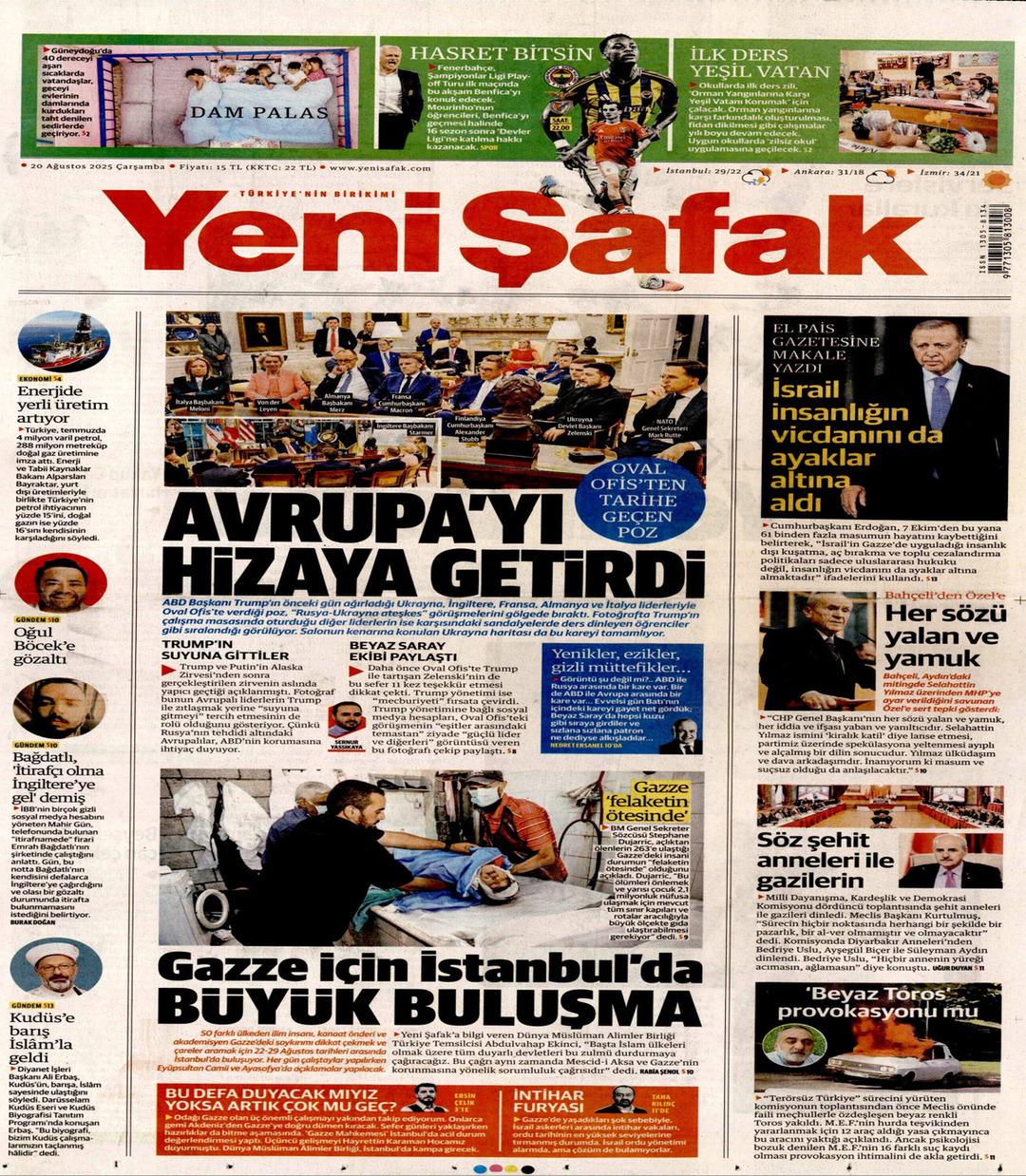 Yeni Şafak Gazetesi
