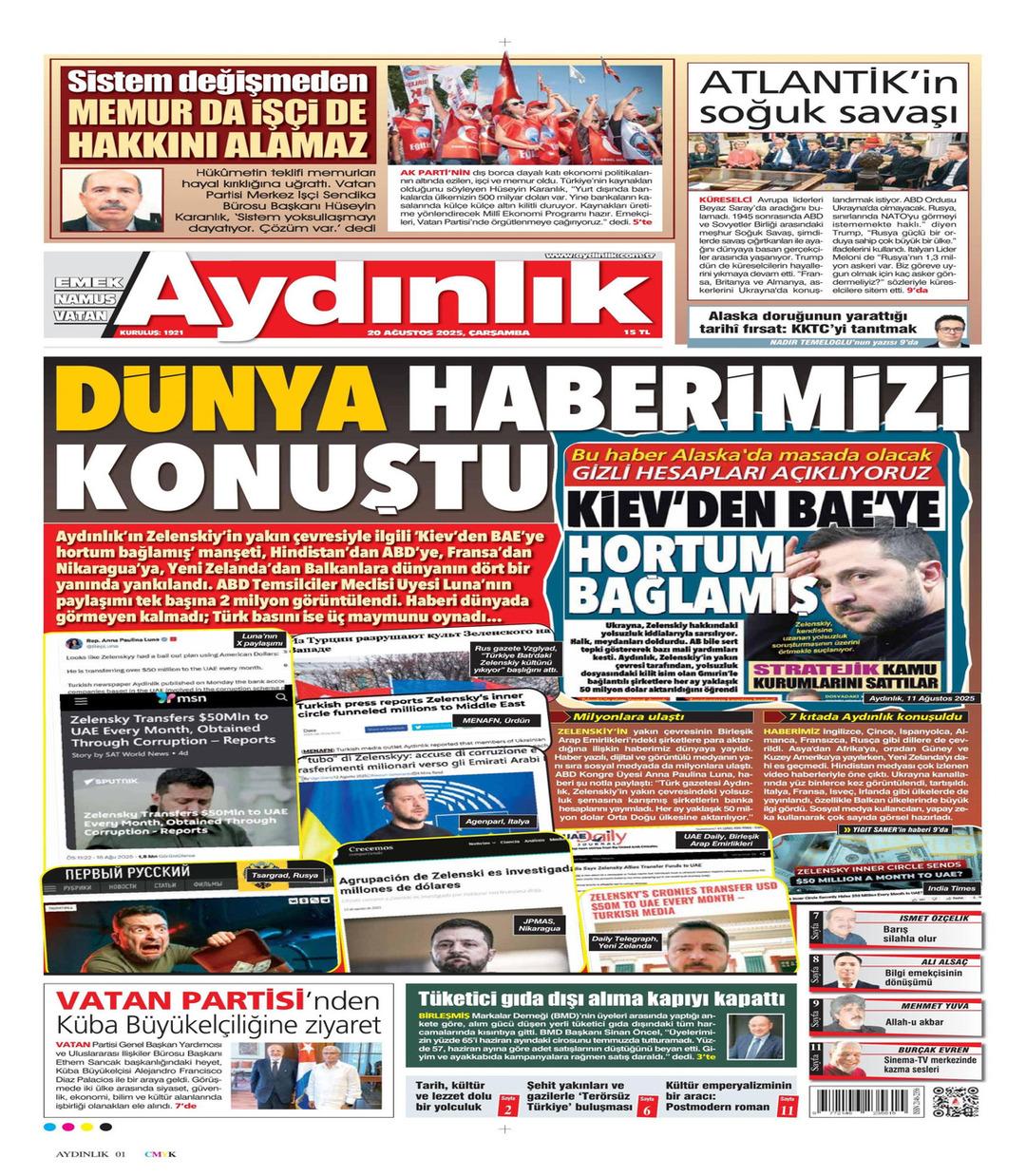 Aydınlık Gazetesi