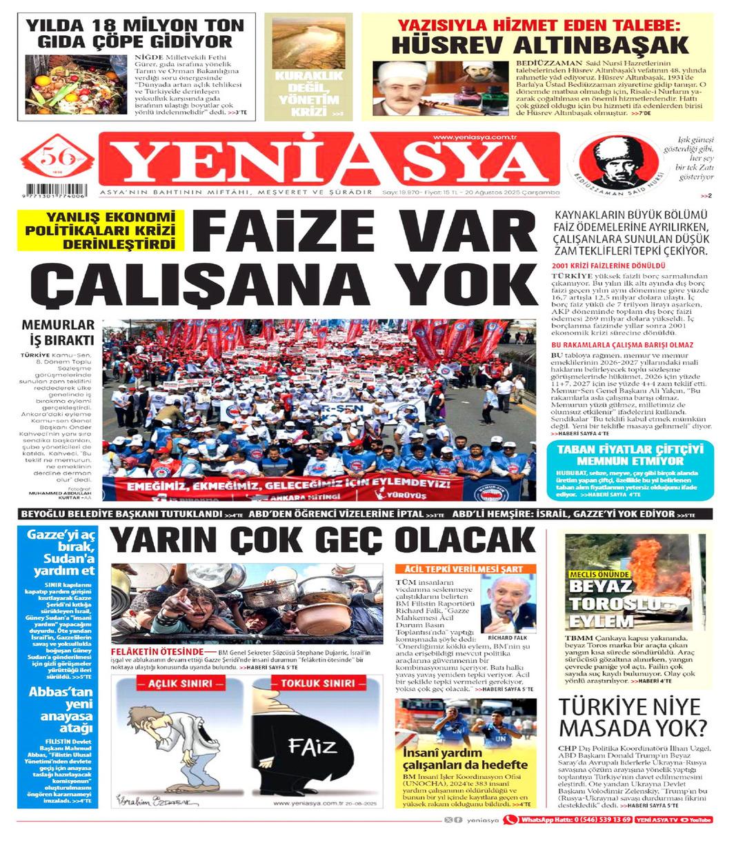 Yeni Asya Gazetesi