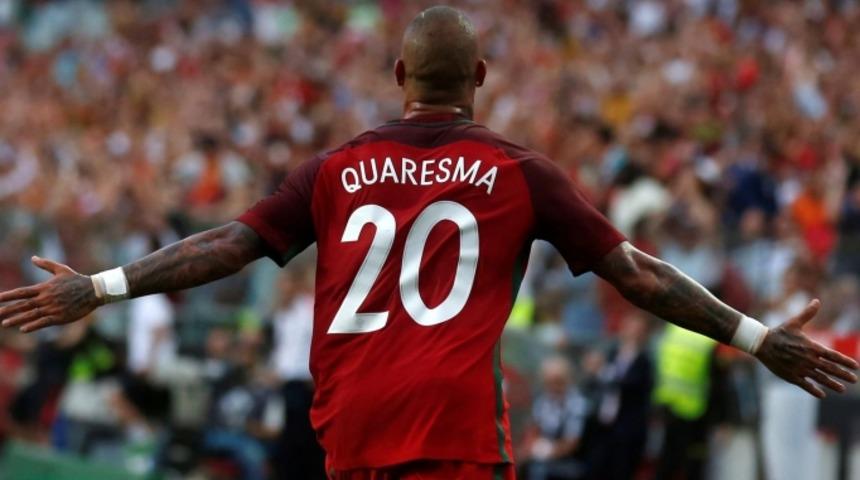 Portekiz'in b&uuml;y&uuml;k umudu Quaresma!