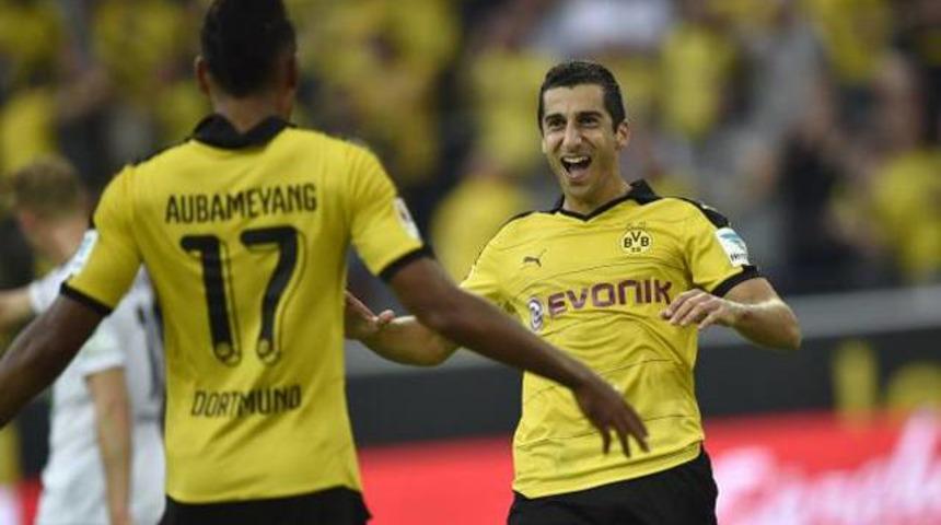 Henrikh Mkhitaryan Manchester United'e transfer oldu