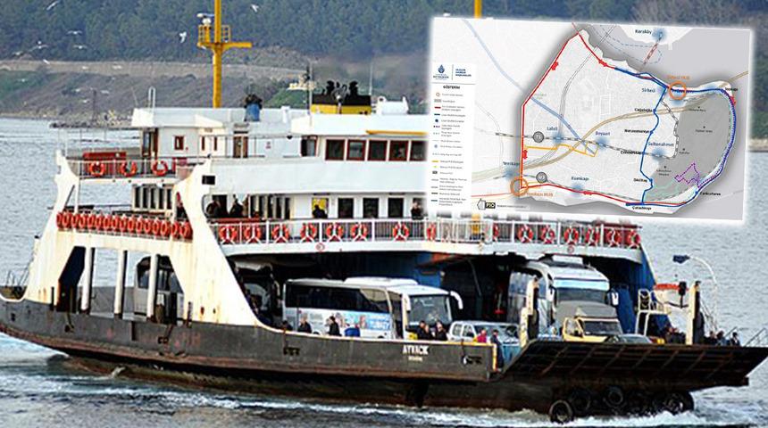 İstanbul'da köklü değişiklik! Ünlü vapur hattı değişiyor: Otobüs şeridi buraya konumlandırılacak...