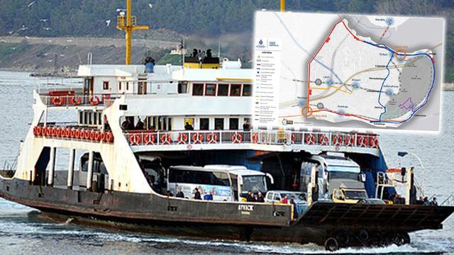 İstanbul'da köklü değişiklik! Ünlü vapur hattı değişiyor: Otobüs şeridi buraya konumlandırılacak...