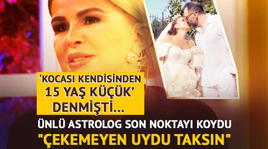 'Kocası kendisinden 15 yaş küçük' dendi... Ünlü astrolog Nuray Sayarı'dan açıklama gecikmedi! 'Çekemeyen uydu taksın' 