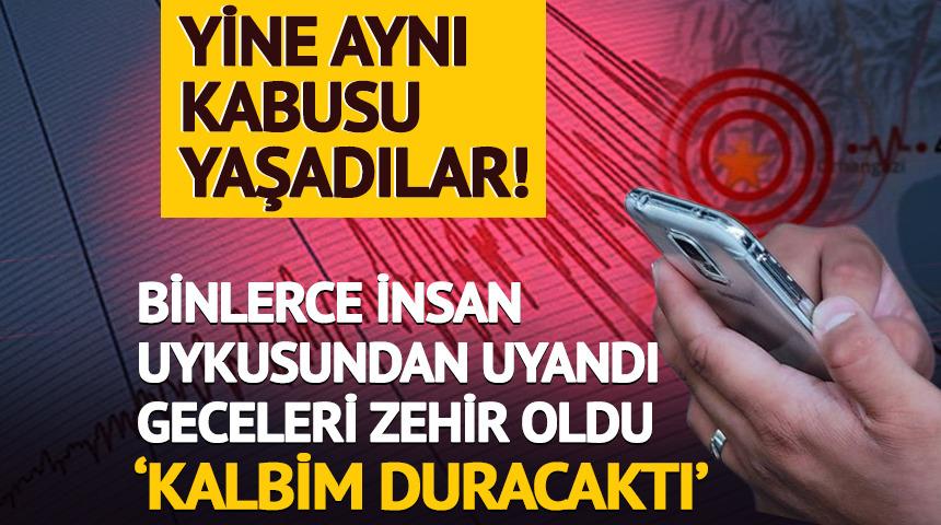 Yine aynı kabusu yaşadılar 'Deprem Ağı' uygulamasından yanlış alarm: Vatandaşlar tepki gösterdi